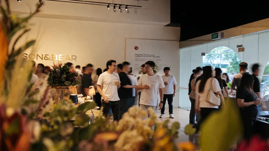 Guests at a Network community event